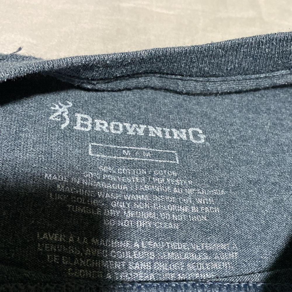 Browning men’s short sleeve tshirt size medium - Picture 3 of 9